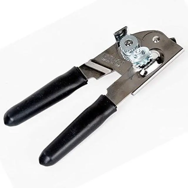 Alt view image 2 of 3 - 3028 Deluxe Can Opener with Grips, Black