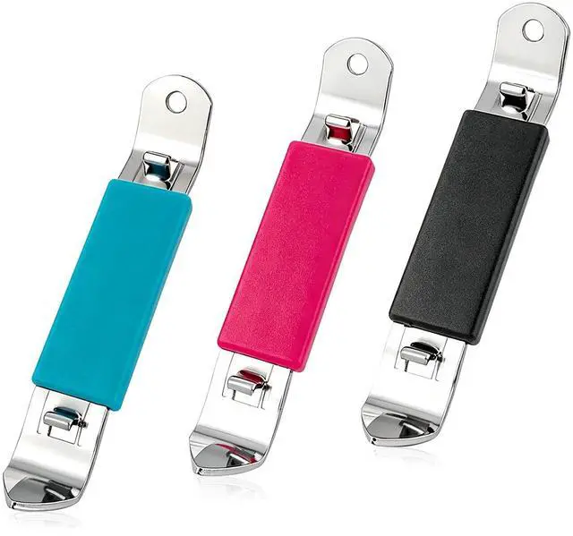 Main image of 3 PCS Magnetic Bottle Openers, Stainless Steel Small Can Tapper, Can Openers Classic Beer Opener with Magnet for Camping and Traveling