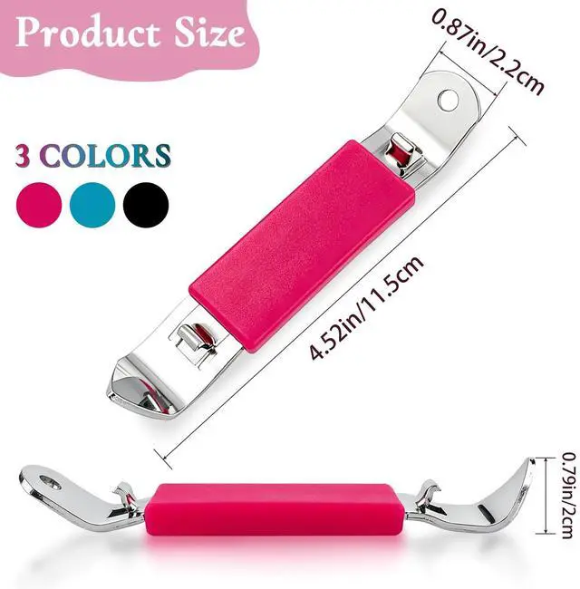 Alt view image 2 of 6 - 3 PCS Magnetic Bottle Openers, Stainless Steel Small Can Tapper, Can Openers Classic Beer Opener with Magnet for Camping and Traveling