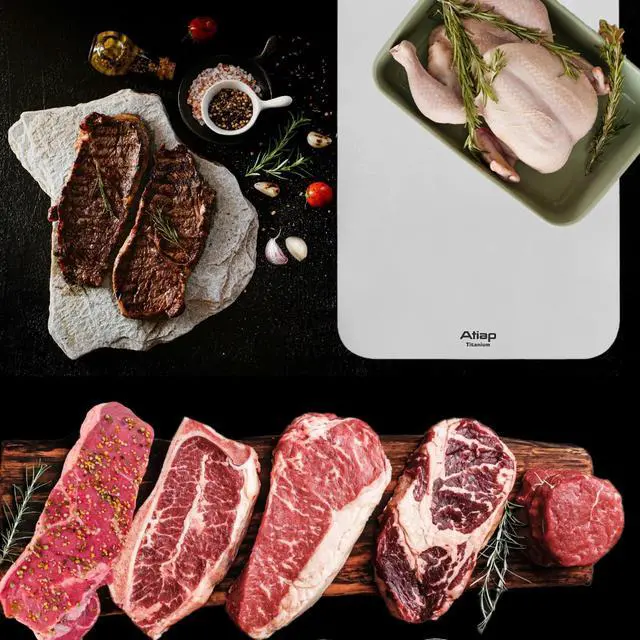 Alt view image 5 of 7 - Titanium Cutting Board, Metal Cutting Board for kitchen with SGS-Certified (11.4 * 7.87inch)