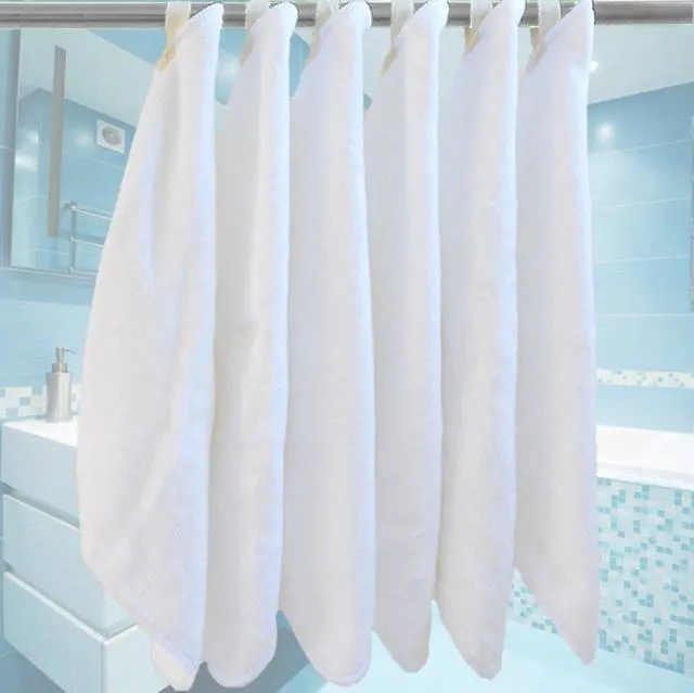 Alt view image 2 of 7 - Microfiber Facial Cloths Fast Drying Washcloth 12inch x 12inch White 6 pack | Absorbent Face Wash Cloth,Soft Makeup Remover Cloths,Face Towel,Reusable Facial Cleansing Cloth for All Skin Types