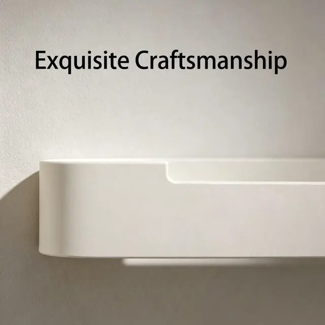 Alt view image 6 of 6 - Toilet Paper Holder (White) | Freestanding Design, Bathroom Storage,SUS 304 stainless steel, Matte paint finish, No-drill installation