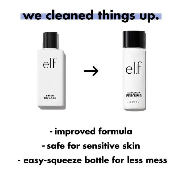 Alt view image 2 of 4 - Clean Queen Liquid Brush & Sponge Cleaner, Gentle Foaming Cleaner For Removing Leftover Makeup, Dirt & Grime, Vegan & Cruelty-Free, 4.1 oz