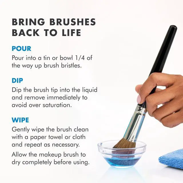 Alt view image 6 of 7 - Professional Makeup Brush Cleaner Travel Kit