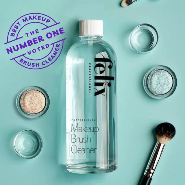 Alt view image 5 of 6 - Liquid Makeup Brush Cleaner Solution + Tin starter kit | Rinsless, Quick Drying, Hydrating, Fragrance Free | for Natural and Synthetic Make-up Brushes (8 Fl oz)