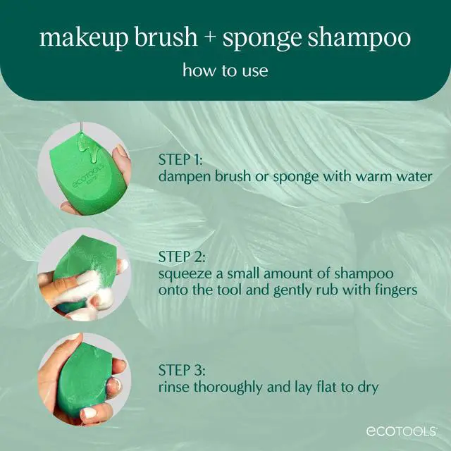 Alt view image 5 of 7 - XL Makeup Brush Cleanser, Sponge Shampoo, Fragrance-Free, 16 Fl Oz | Cleaner brushes and sponges, makeup brush soap for daily washing, beauty blender cleaner, plant based, sulfate free