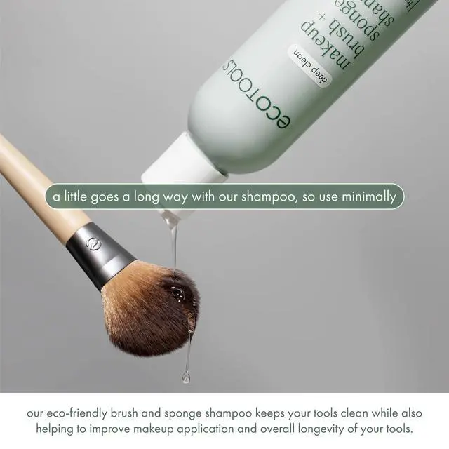Alt view image 7 of 7 - XL Makeup Brush Cleanser, Sponge Shampoo, Fragrance-Free, 16 Fl Oz | Cleaner brushes and sponges, makeup brush soap for daily washing, beauty blender cleaner, plant based, sulfate free