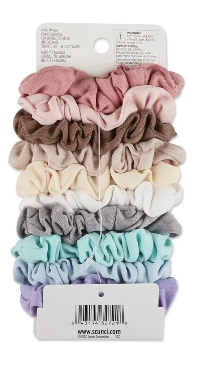 Alt view image 2 of 2 - Value Pack No Damage Scrunchies - 10 Pcs.