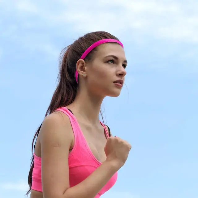 Alt view image 6 of 7 - 20 Pcs Elastic Headbands Non Slip Sport Headband for Women Men Girls | Colorful Workout Sweatband Fashion Yoga, Running Thin Elastic Sport Headbands, 20 Colors