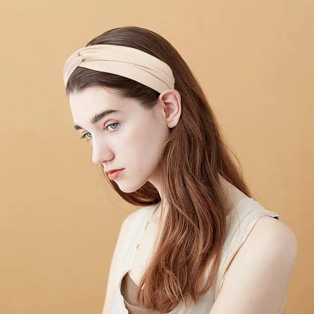 Alt view image 6 of 7 - 12 Pack Headbands for Women, Fashionable Sports Hairbands, Elastic Wide Headbands Non Slip Workout Yoga Sport Headbands for Women (Color A)