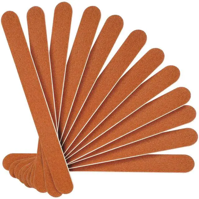 Main image of Nail File Large Emery Boards for Nails, 180 Grit Nail Files for Natural Nails, Thin Emory Nail File Pack Manicure Tool for Home Use 12PCS