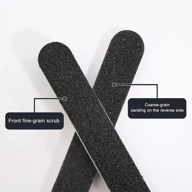 Alt view image 3 of 7 - Nail Buffer Set Contains 52 Nail Files, Double Sided 100/180 Grit Nail Files, Nail Buffering Files for Home and Salon Use (52 Pack)
