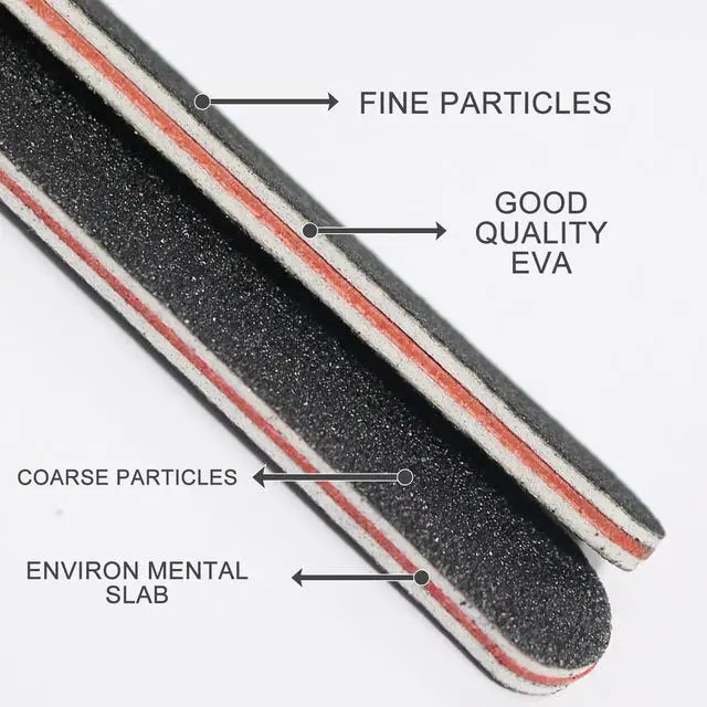 Alt view image 5 of 7 - Nail Buffer Set Contains 52 Nail Files, Double Sided 100/180 Grit Nail Files, Nail Buffering Files for Home and Salon Use (52 Pack)