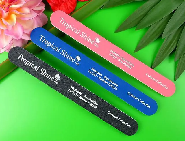 Alt view image 2 of 3 - 8.5 Inches Nail Files For Natural and Acrylic Nails. 3 pcs.