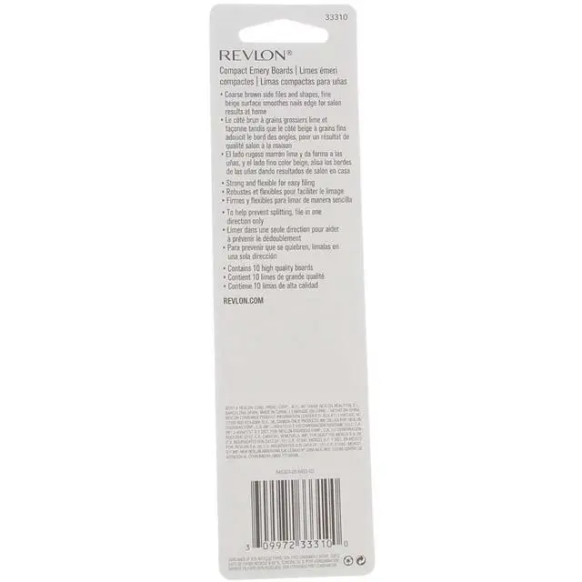 Alt view image 2 of 4 - Compact Emory Boards 10 ct (33310) - Pack of 3