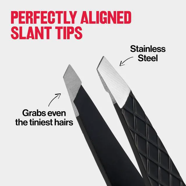 Alt view image 5 of 7 - Eyebrow Tweezer, Stainless Steel | Pack of 2 | For Men & Women
