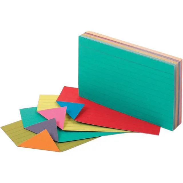 Alt view image 2 of 3 - Extreme Index Cards, 3 x 5 Inches, Assorted Colors, 100 per pack (04736)
