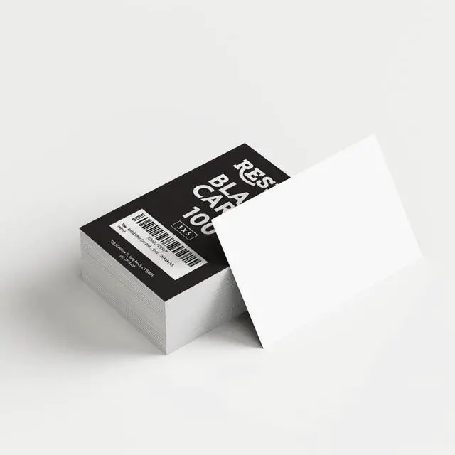 Main image of 100 Pack of 3x5 inches Thick Heavyweight Index Cards on 110lb Card Stock - Perfect for Note-Taking, Studying, and Organization - Ideal for Classrooms, Office, and Home Use (3x5, Inches)