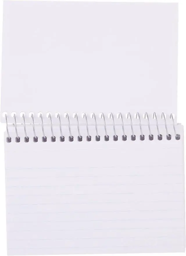 Alt view image 4 of 5 - Index Cards, 3" x 5", Ruled Front, Blank Back, 50 Cards, White (63130)