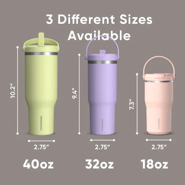 Alt view image 5 of 7 - Nomad 32oz Stainless Steel Insulated Travel Tumbler with Handle & Straw Lid, Leakproof, Cupholder Friendly, Back to School, College Dorm, Gym & Everyday Hydration, Cold 24 Hours (Mocha)
