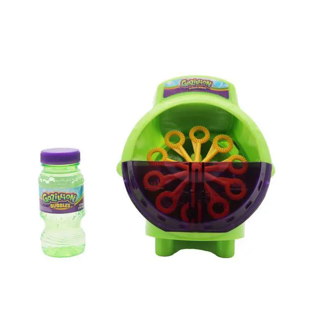 Alt view image 4 of 5 - Bubbles, Hurricane Bubble Making Machine - Portable Bubble Maker - Instant Bubble Creation - Outdoor Toy for Kids - 4 oz. Bubble Solution Included - Ages 3+