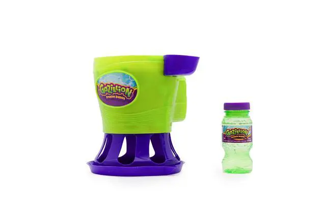 Alt view image 6 of 7 - Tornado Bubble Machine, Kids Toy Bubble Blower, 4500 Bubbles per Minute, Outdoor Bubble Party Fun - Includes 4 oz. Gazillion Bubble Non-Toxic Solution