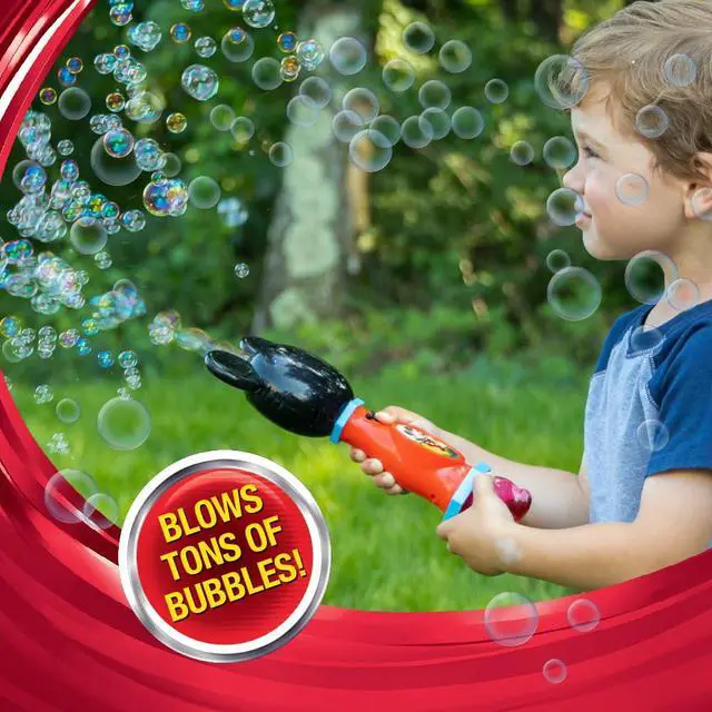 Alt view image 4 of 6 - Disney Mickey Mouse Light and Sound Musical Bubble Wand, Includes Bubble Solution, Multi (20511)