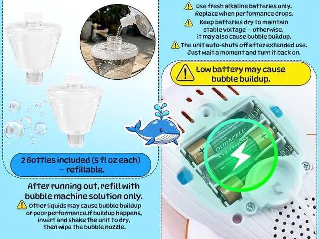 Alt view image 5 of 7 - Standing Bubble Machine for Kids Outdoor, Whale Bubble Torch with Light Music Lamp, 47" Adjustable Height Automatic Bubble Blower Maker Tower Fountain for Party,Stand Up Outside Handheld Lanterns Toys