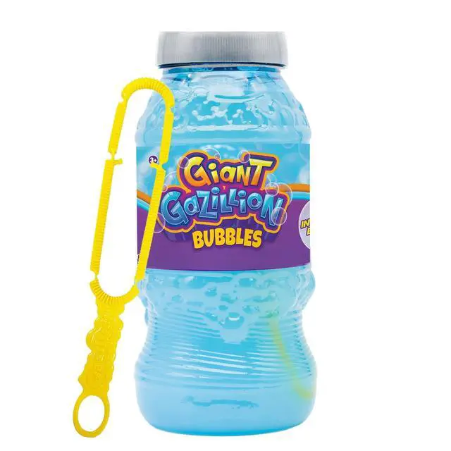 Alt view image 5 of 5 - 2 Liter Giant Solution, Multicolor | Lab-Formulated for Huge Stretchy Bubbles, Safe Non-Toxic No-Stain, Includes Large Bubble Wand
