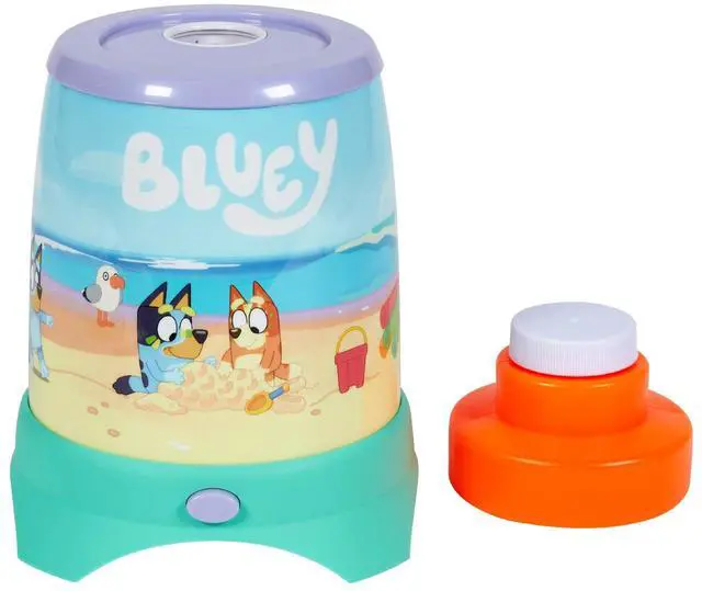 Main image of BLUEY Cyclone NO Spill Bubble Machine | Bluey Toy for Baby, Toddlers and Kids | Includes Non Toxic Bubble Solution