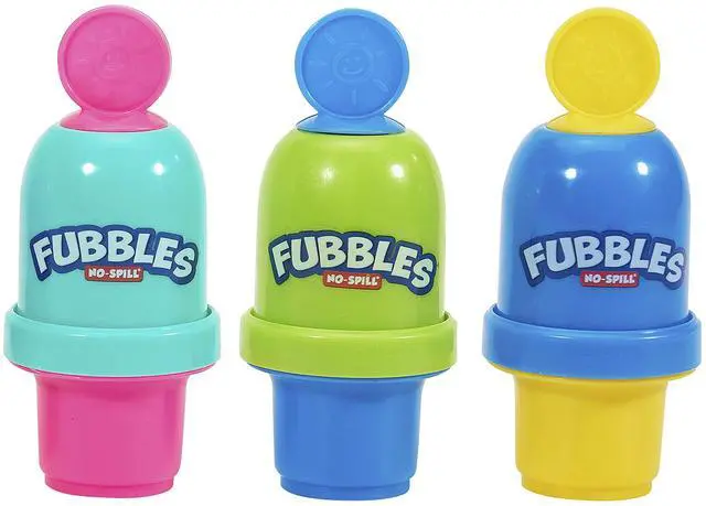 Main image of Fubbles No-Spill Mini Bubble Tumbler (3 Pack), Multi (99630)