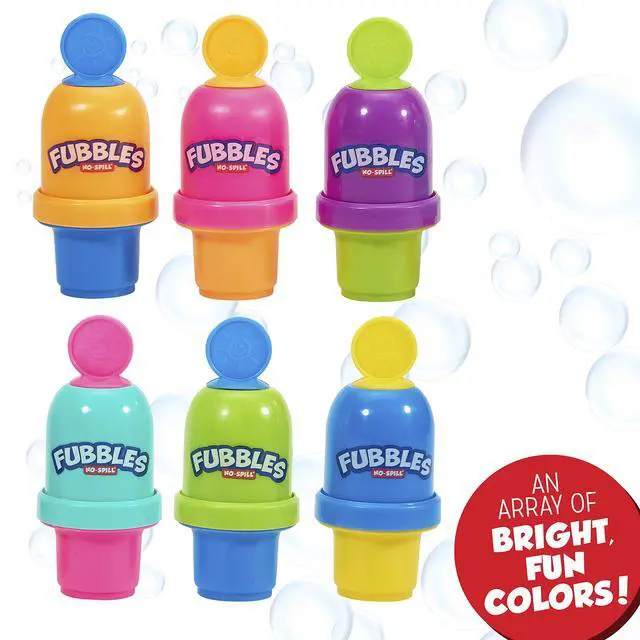 Alt view image 3 of 6 - Fubbles No-Spill Mini Bubble Tumbler (3 Pack), Multi (99630)