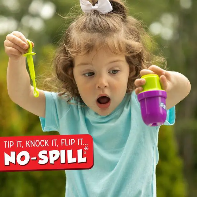 Alt view image 5 of 6 - Fubbles No-Spill Mini Bubble Tumbler (3 Pack), Multi (99630)