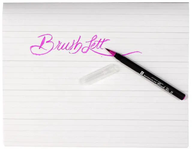Alt view image 4 of 4 - Studio Series Watercolor Brush Marker Pens (Set of 24 pens, plus bonus water brush), Great for Hand Lettering, Calligraphy, Manga, Comics, Adult Coloring Books, Journals, and all DIY Drawing Art