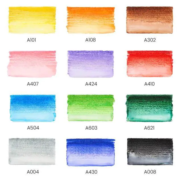 Alt view image 2 of 7 - Real Brush Pens, 12 Watercolor Pens, Drawing Markers with Flexible Brush Tips, Watercolor Markers for Artists, and Beginners | Smooth Ink Flow
