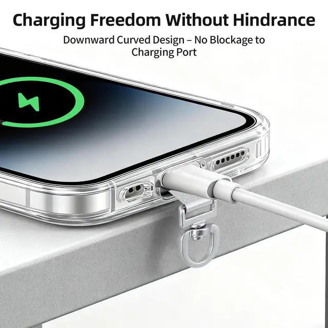 Alt view image 4 of 6 - 360° Rotating Stainless Steel Phone Tether Tab (Silvery 3-Pack) - Universal for iPhone & Other Phones (Fits Wristbands/Necklaces/Crossbody Straps)