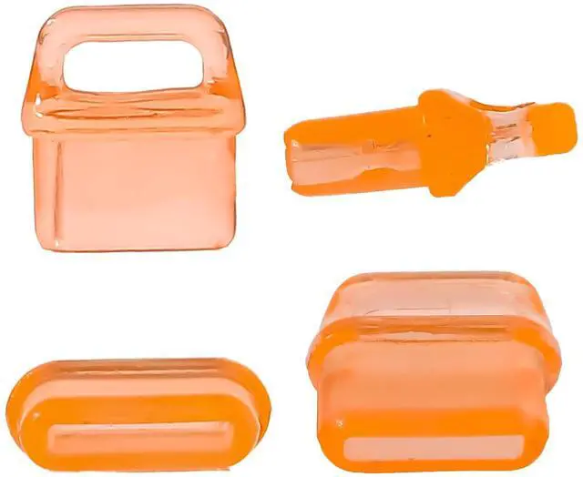 Alt view image 3 of 7 - 30 Pcs USB C Dust Plug Colorful Type C Charging Port Anti Dust Cover Plastic Plugs Cover Protector with Hanging Hole Compatible with All Type-C Devices Laptops Tablets Smart Phones