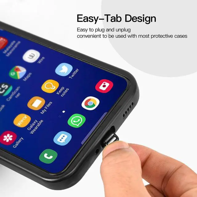 Alt view image 3 of 7 - 10X USB C Anti Dust Plug, USB Type C Dustproof Cover Protector Port Cover with Easy-Grip Tab Lanyard for iPhone 17/17 Pro/17 Pro Max/16 15 Pro Max, Samsung Galaxy S25 S24 S23 S22 S21,All USB C Devices