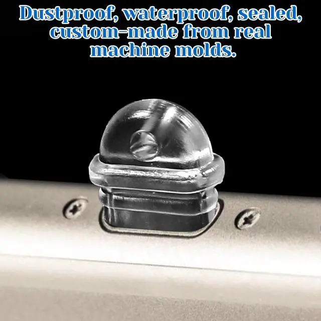 Alt view image 7 of 7 - 30 Pcs White Anti Dust Silicone Type C Charging Port, Silicone Dust Plug, Type-C Charging Port Protector, Clear Chargings Ports Covers Anti Plug Cover Plugs for Phones Laptops