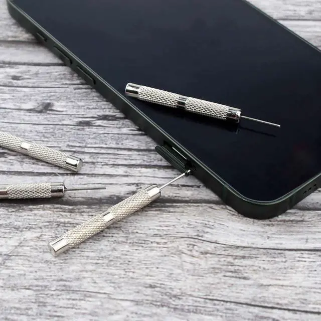 Alt view image 6 of 7 - 12 Pack SIM Card Removal Pin SIM Card Tray Removal Tool Eject Pin Tools Compatible with iPhone iPad Samsung Galaxy HTC Smartphone Ejector Pins Needle Remover for All Models Cell Phone Ejector Opener