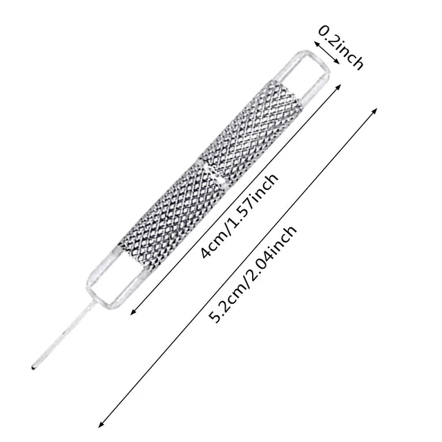 Alt view image 3 of 7 - 7Pcs SIM Card Removal Openning Tool Tray Eject Pins Needle Opener Ejector Compatible with All iPhone Apple iPad HTC Samsung Galaxy Cell Phone Smartphone Watchchain Link Remover (7Styles)