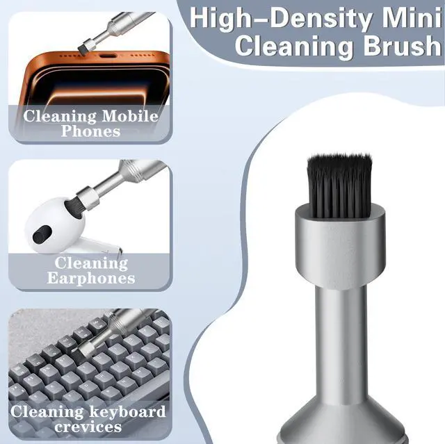 Alt view image 7 of 7 - SIM Card Removal Tool - SIM Ejector Pin with Cleaning Brush and Small Carabiner Clip - 2 in 1 EDC Eject Pins Reset Needle for All Cell Phones