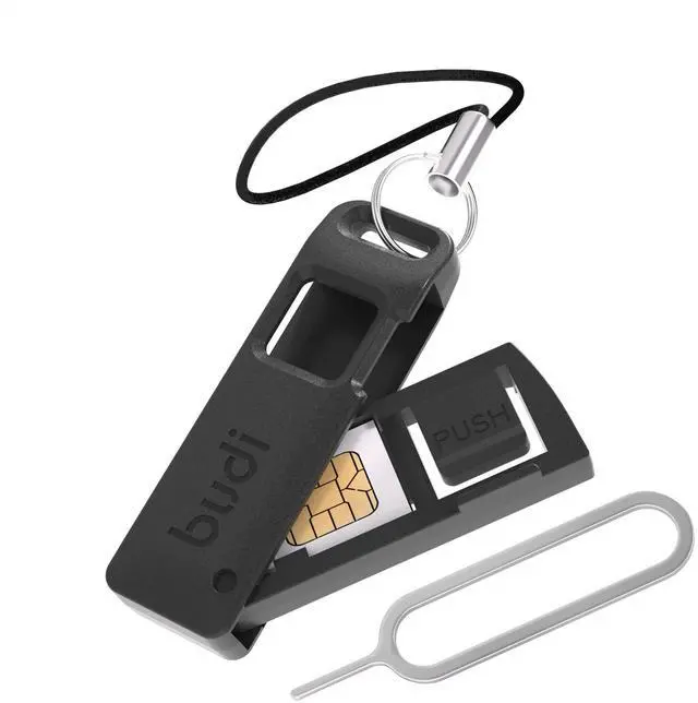 Main image of Sim Card Tray Pin Eject Removal Tool Needle Opener Ejector with SIM/TF Card Storage Small Box