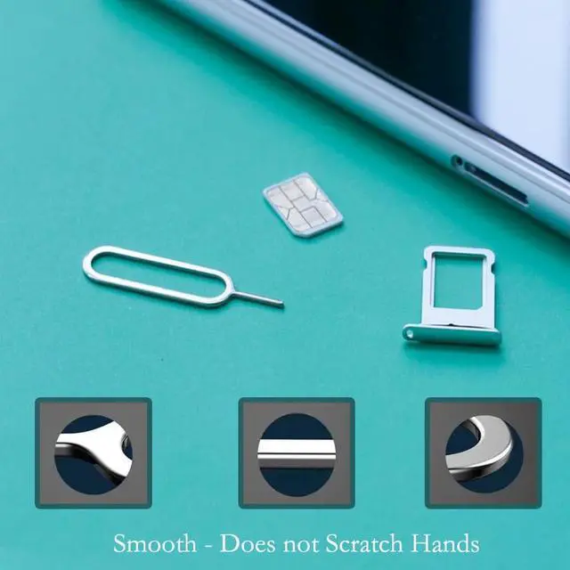 Alt view image 6 of 7 - 13 Pcs SIM Card Removal Openning Tool, SIM Card Ejector Removal Tool Pin, Tray Eject Pins Needle Opener, Universal Sim Ejector Tool, Watchchain Link Remover