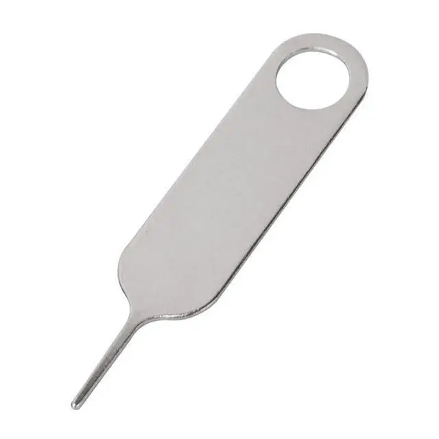 Alt view image 7 of 7 - 2 Pcs Universal Sim Card Tray Removal Key Tray Eject Pins, SD Removal Opening Tool with A Key Ring, for iPhone iPad Samsung Galaxy Google Pixel Phones