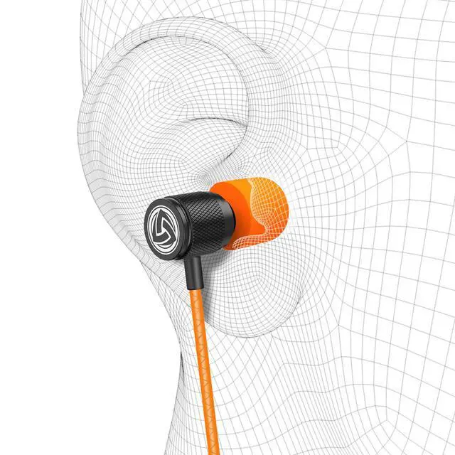 Alt view image 7 of 7 - Comfy Earbuds Replacement Memory Foam Ear Tips for Ear Buds and Earphones, with Color Red Green Orange Blue Eartips, Washable, Isolates from Outside Noise, Extra Resistant, Size 4.9mm Earpads