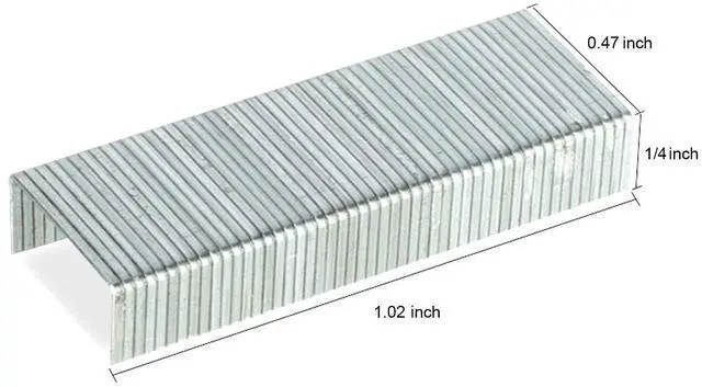 Alt view image 3 of 6 - 10,000 Staples, Standard 1/4 Inch Length, 24/6 | Fits 25, 40 and 60 Sheet Capacity Staplers, Jam Free Sharp Chisel Point, 10 Boxes of 1,000 Staples, Fits Standard Staplers