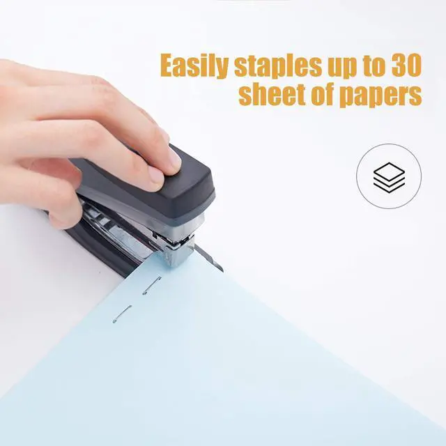 Alt view image 6 of 6 - 10,000 Staples, Standard 1/4 Inch Length, 24/6 | Fits 25, 40 and 60 Sheet Capacity Staplers, Jam Free Sharp Chisel Point, 10 Boxes of 1,000 Staples, Fits Standard Staplers