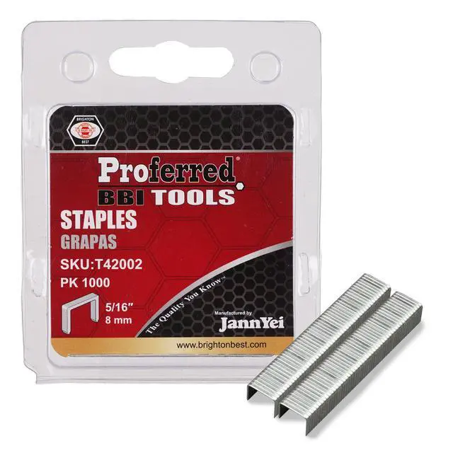 Alt view image 2 of 6 - T42002 Staples, 1.2 mm Thick x 10.6 mm Wide, 5/16" (8 mm) Height