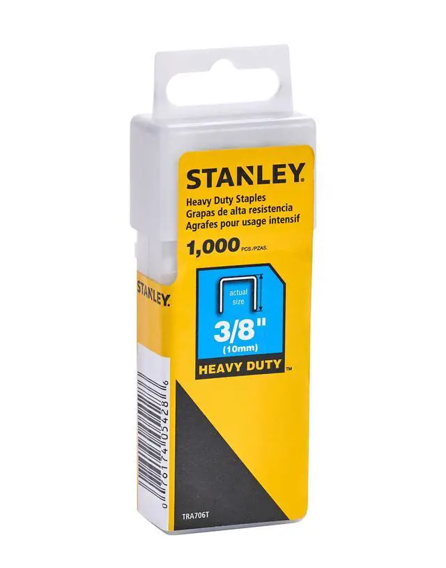 Alt view image 3 of 5 - Sharpshooter Staples TRA706T 3/8 Inch Leg Length, 1000/Box, Pack of 2